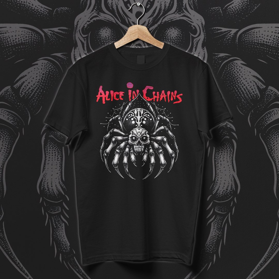 Nome do produto: Camiseta Alice in Chains | Web of Decay