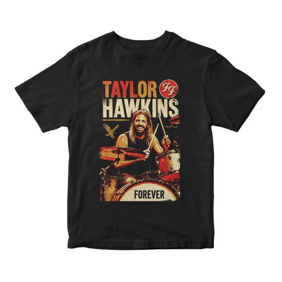 Camiseta Essencial Taylor Hawkins | Forever Hawkins