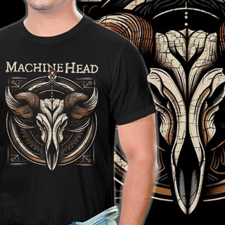 Nome do produto Camiseta Machine Head | Aesthetics of Extinction