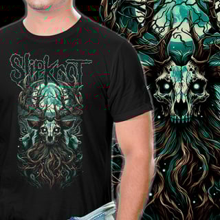 Nome do produto Camiseta Slipknot | Ghost Woods