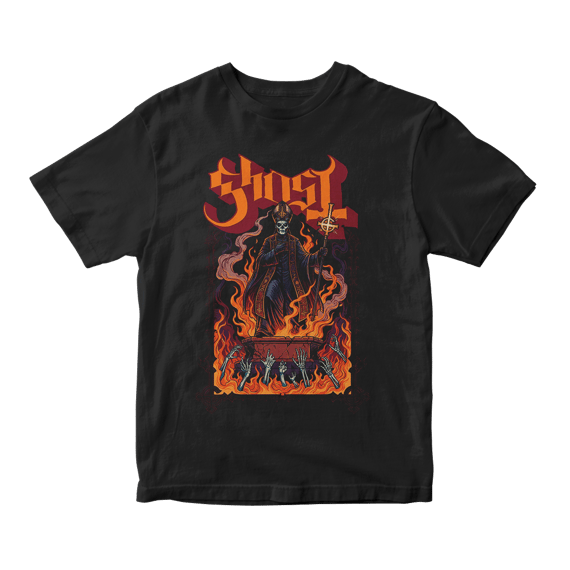 Camiseta Essencial Ghost | Dark Liturgy
