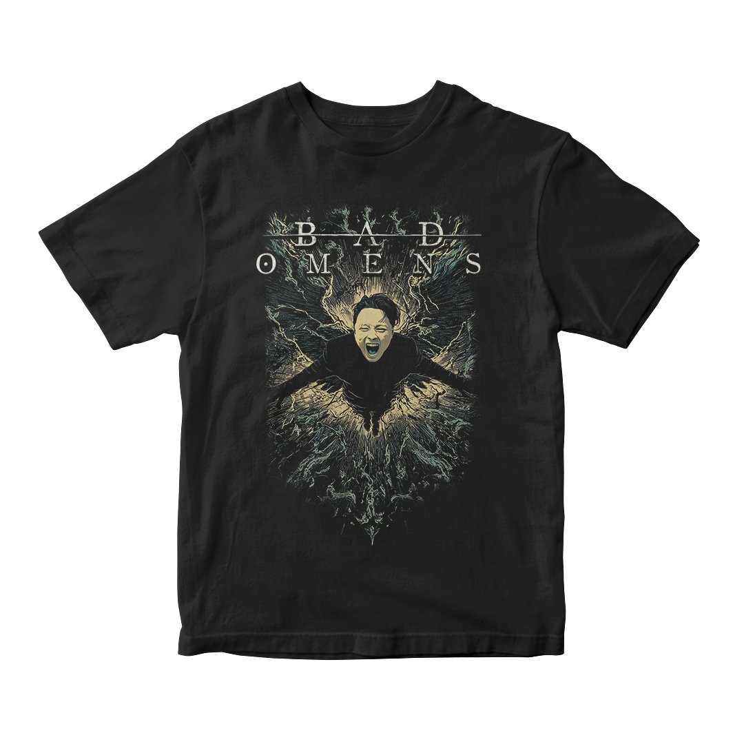 Nome do produto: Camiseta Essencial Bad Omens | Heaven Falls Apart