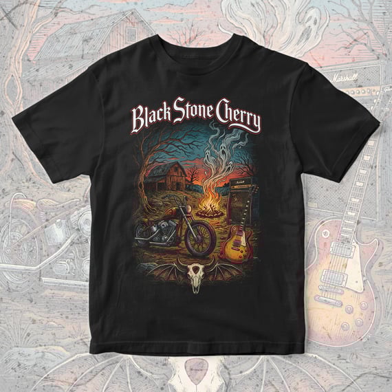 Camiseta Black Stone Cherry | Midnight Rider