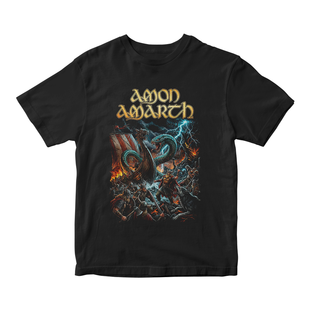 Nome do produto: Camiseta Essencial Amon Amarth | Rise Of Jormungand