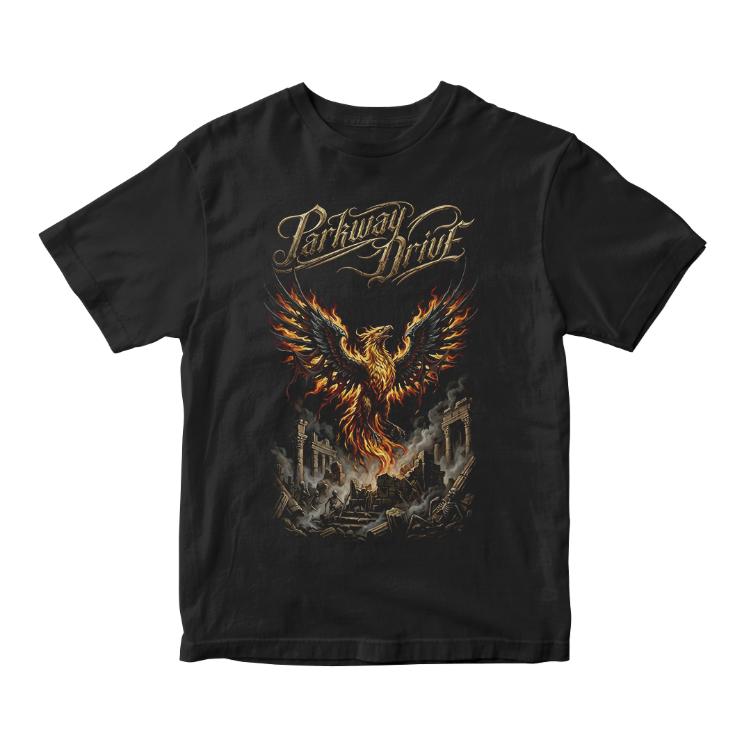 Nome do produto: Camiseta Prime Parkway Drive | Rise From The Ashes