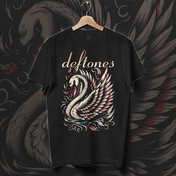 Camiseta Deftones | Cherry Feather
