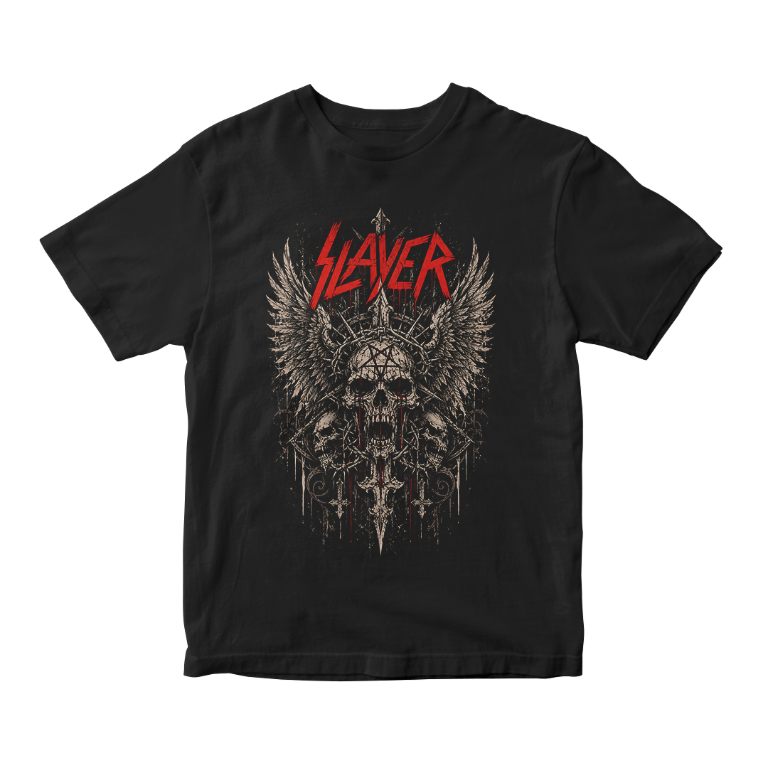 Nome do produto: Camiseta Prime Slayer | Wings Of The Damned