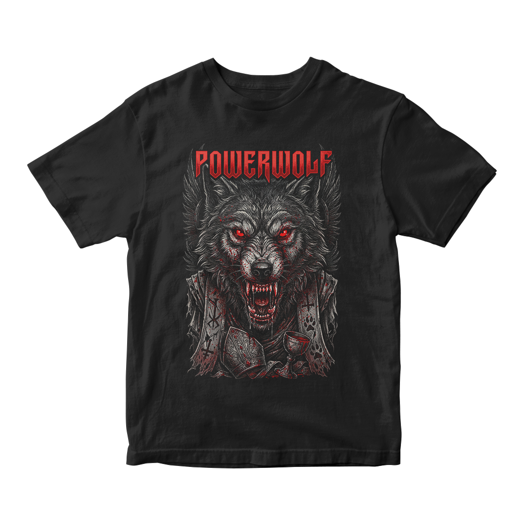 Nome do produto: Camiseta Prime Powerwolf | We Drink Your Blood