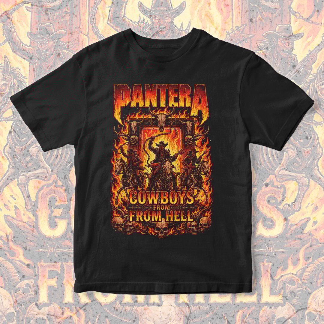 Nome do produto: Camiseta Pantera | Cowboys From Hell
