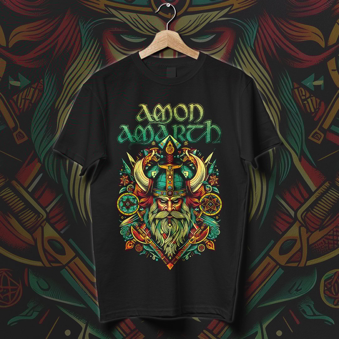 Nome do produto: Camiseta Amon Amarth | Odin’s Bloodline