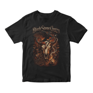 Nome do produto Camiseta Essencial Black Stone Cherry | Southern Ritual