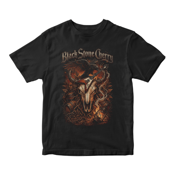 Camiseta Essencial Black Stone Cherry | Southern Ritual