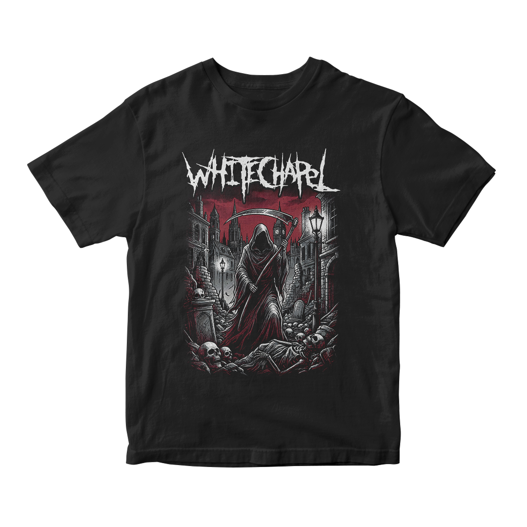Nome do produto: Camiseta Prime Whitechapel | The Reaper Is Here