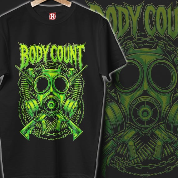 Camiseta Body Count | Green Hazard