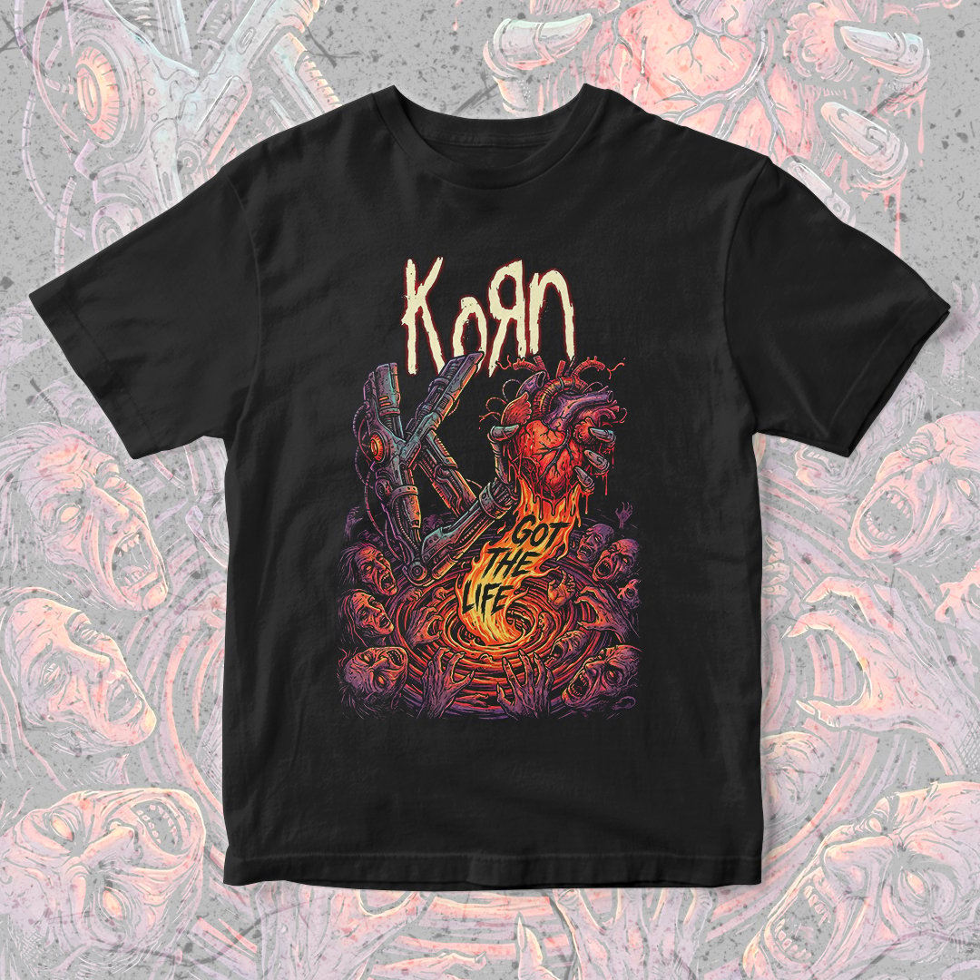 Nome do produto: Camiseta Korn | Got The Life