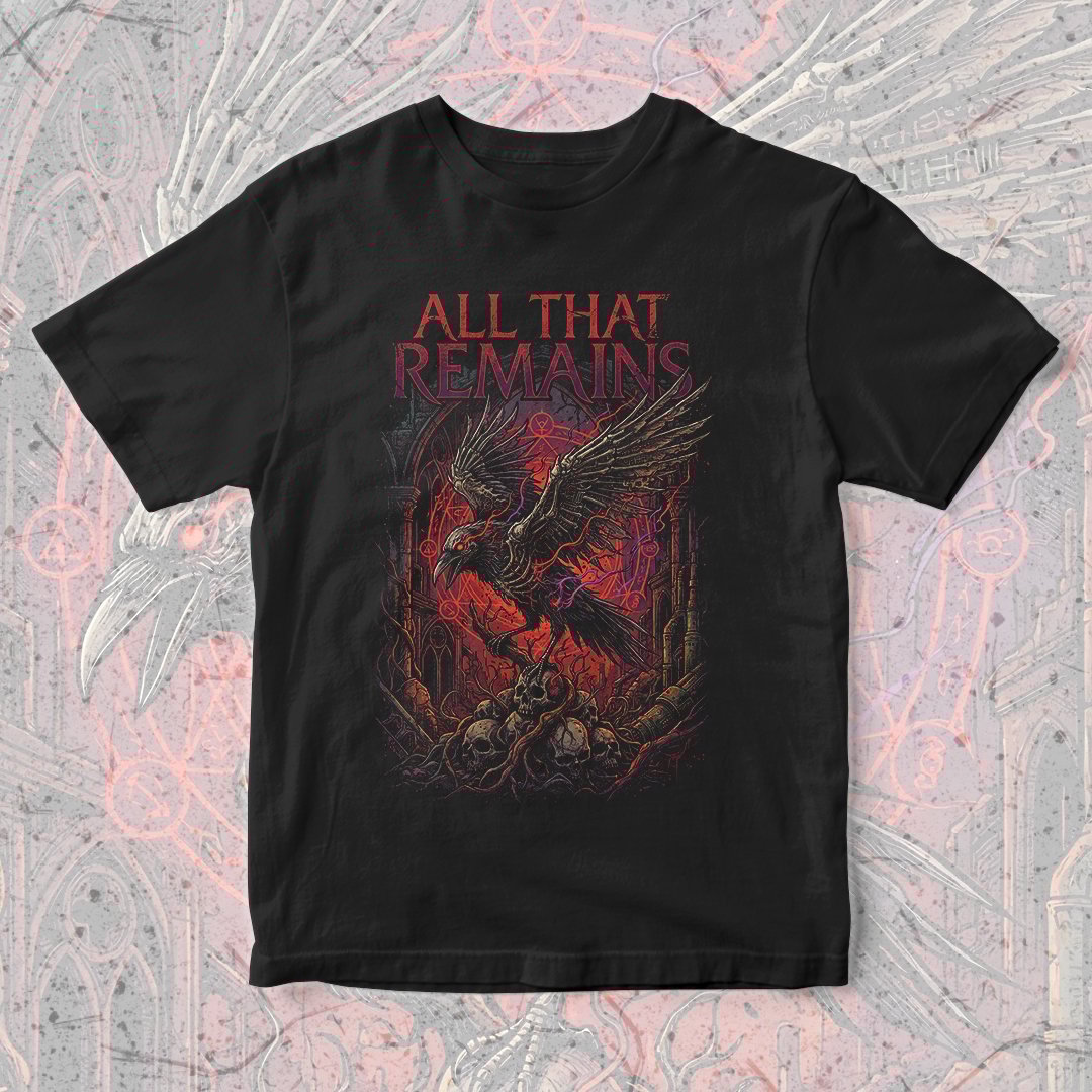 Nome do produto: Camiseta All That Remains | Raven Of Ruin