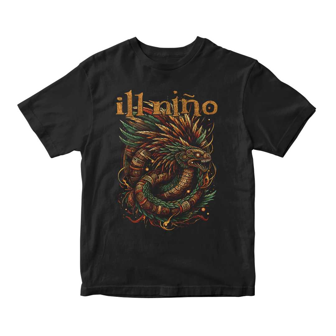 Nome do produto: Camiseta Essencial Ill Niño | Quetzacoatl 