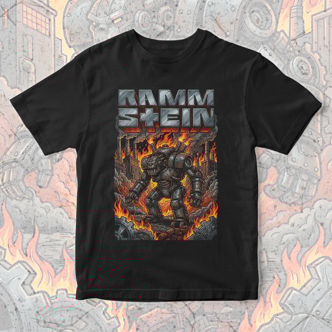 Nome do produto: Camiseta Rammstein | Steel Titan