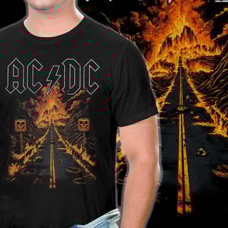 Nome do produto Camiseta AC/DC | Hell Road