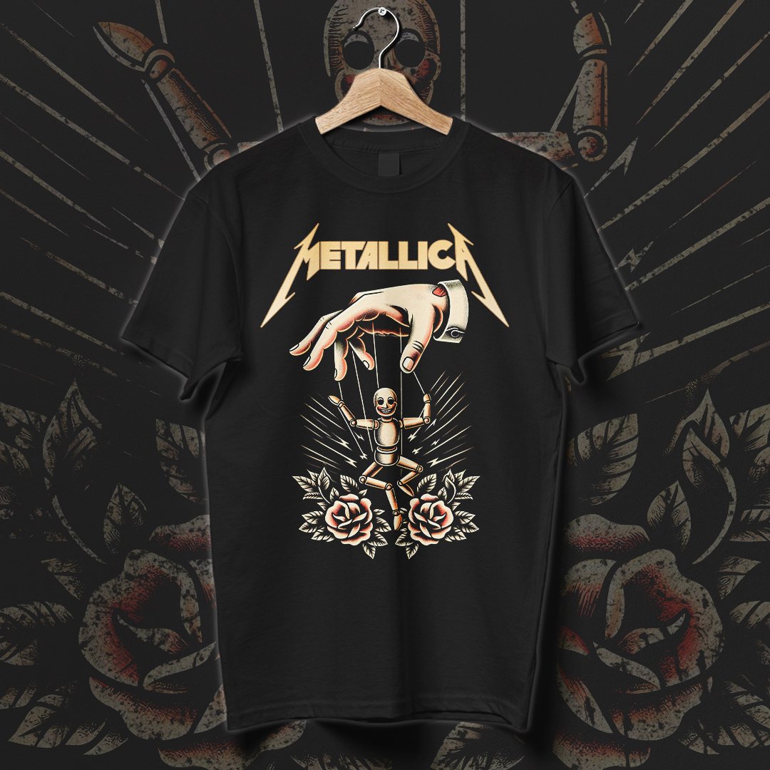 Nome do produto: Camiseta Metallica | Puppet Master