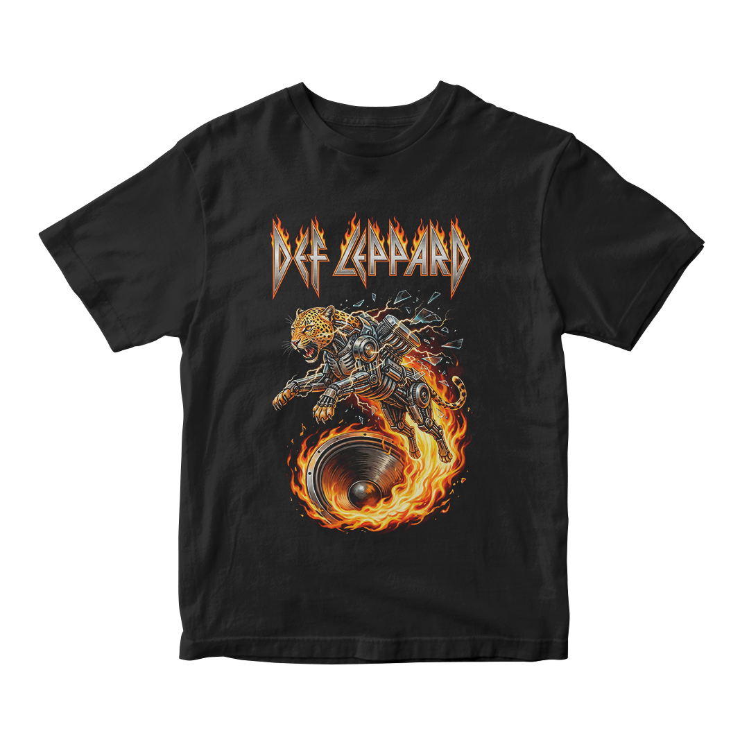 Camiseta Essencial Def Leppard | Mechanical Pyromania