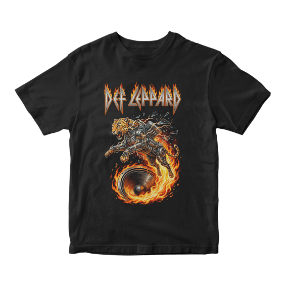 Camiseta Prime Def Leppard | Mechanical Pyromania