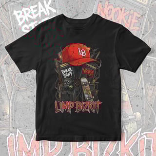 Nome do produto Camiseta Limp Bizkit | Red Cap Anarchy