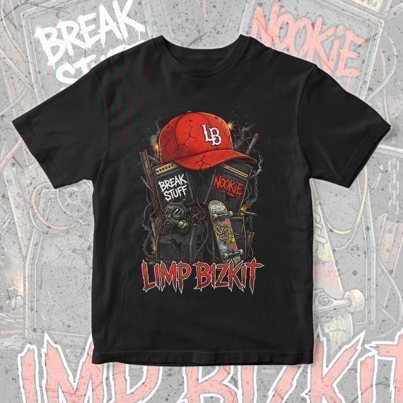Camiseta Limp Bizkit | Red Cap Anarchy