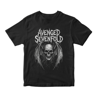 Camiseta Essencial Avenged Sevenfold | Grunge Deathbat
