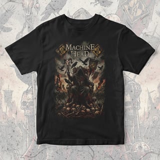Nome do produto Camiseta Machine Head | Throne Of Imperium