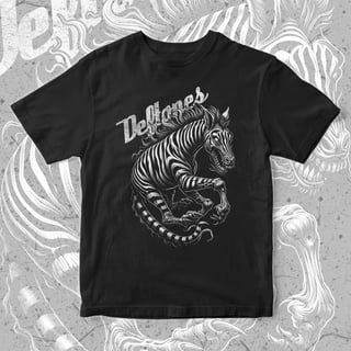 Nome do produto Camiseta Deftones | Phantom Stripes