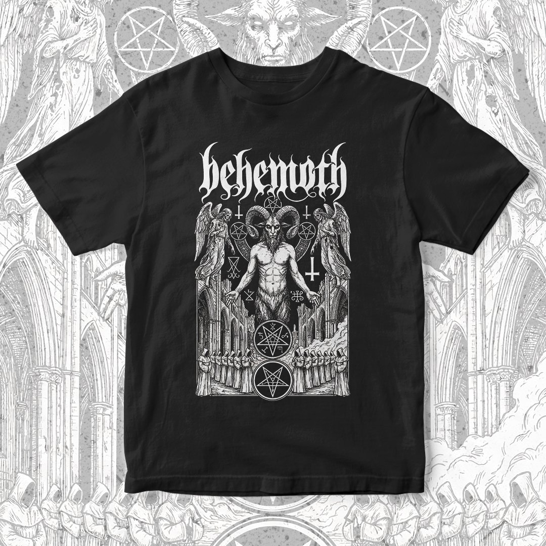 Nome do produto: Camiseta Behemoth | Ora Pro Nobis Lucifer