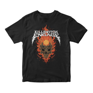 Nome do produto Camiseta Essencial Killswitch Engage | This Fire Burns