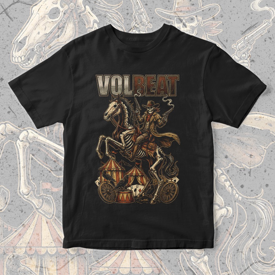 Nome do produto: Camiseta Volbeat | Dead Outlaw