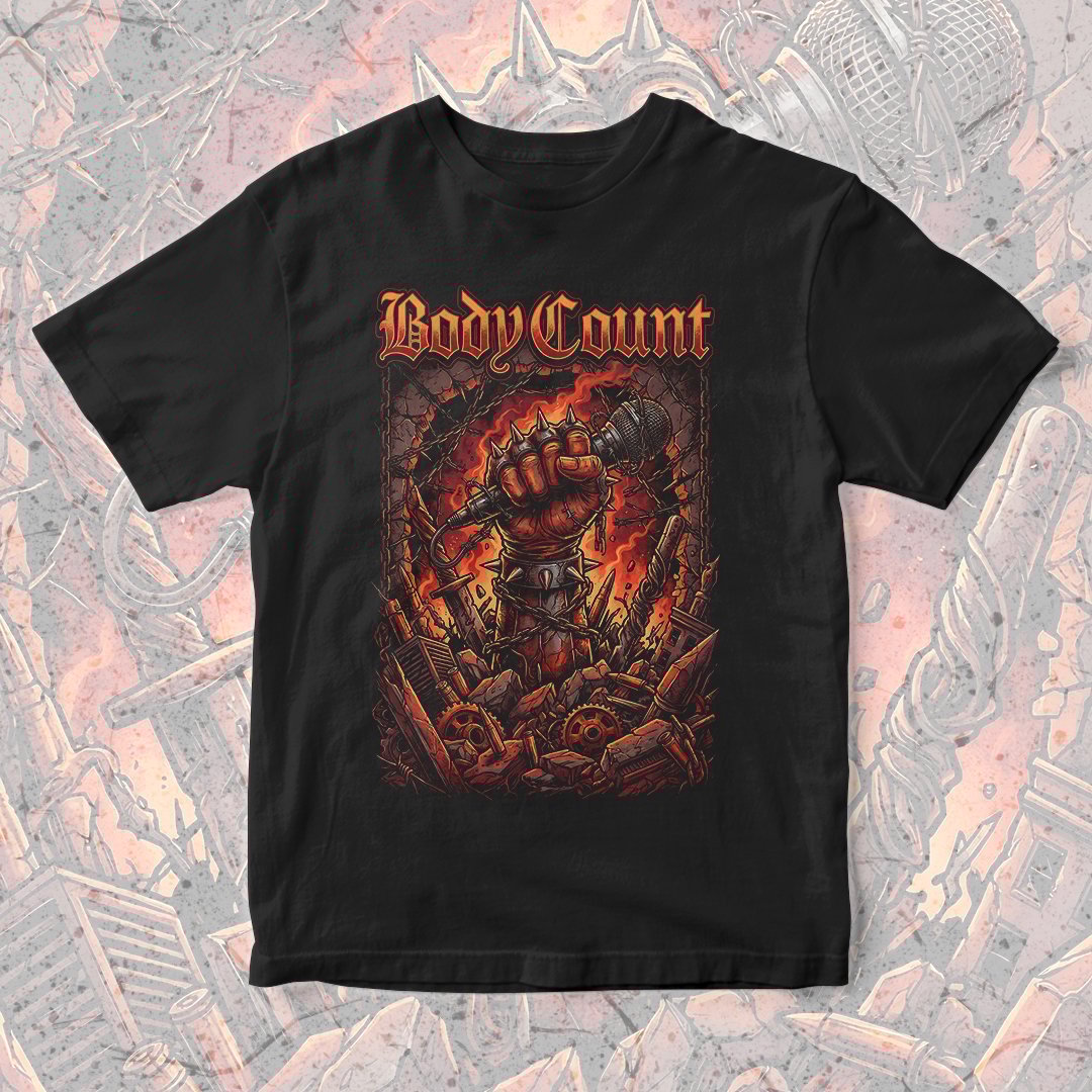 Nome do produto: Camiseta Body Count | Iron Riot