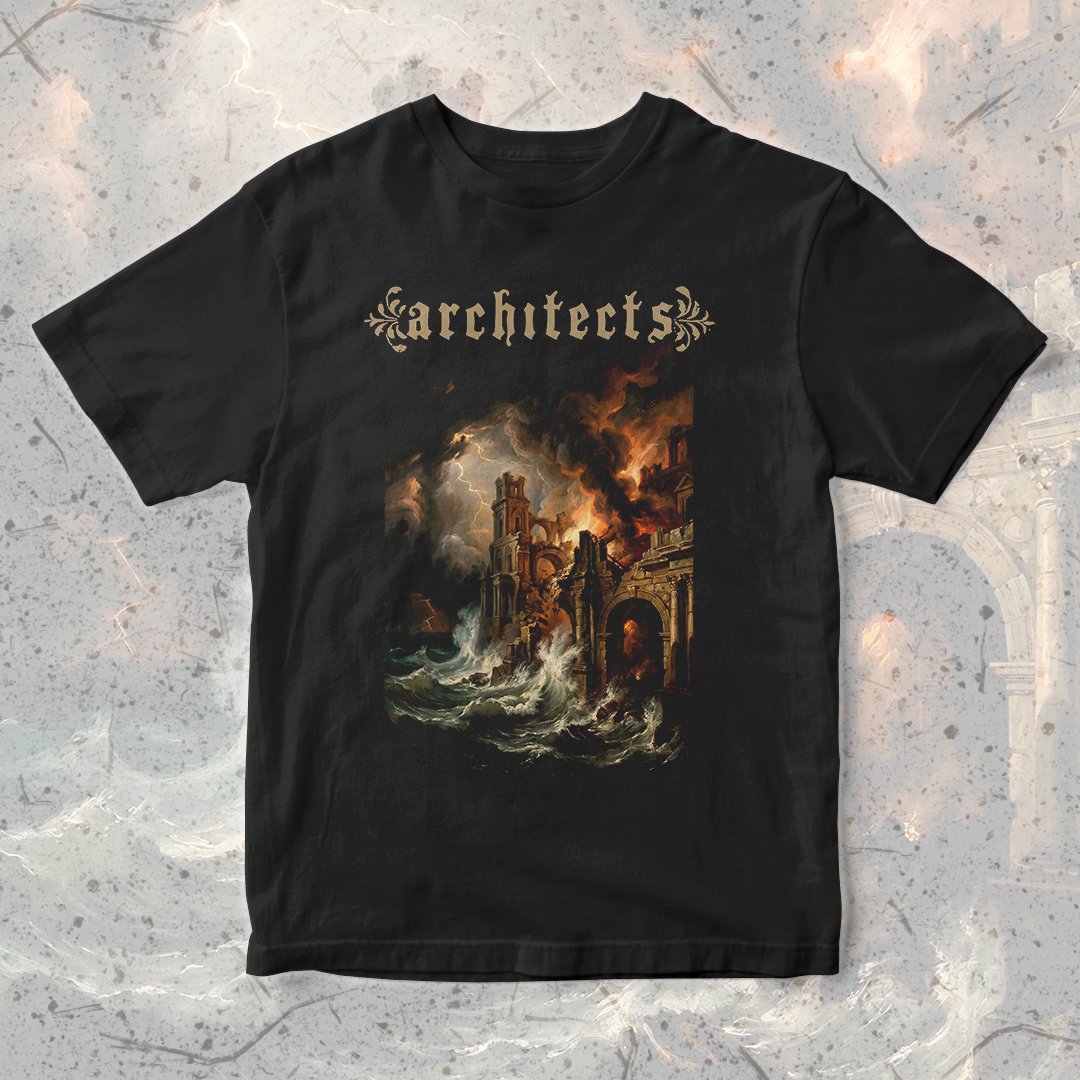 Nome do produto: Camiseta Architects | Ocean Ruin