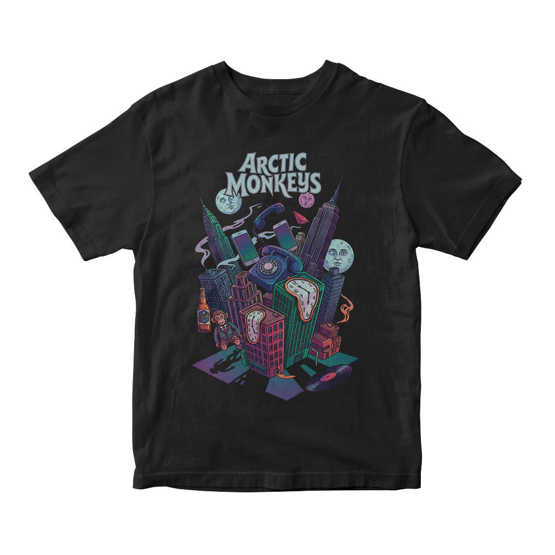 Nome do produto: Camiseta Prime Arctic Monkeys | Surrealist City