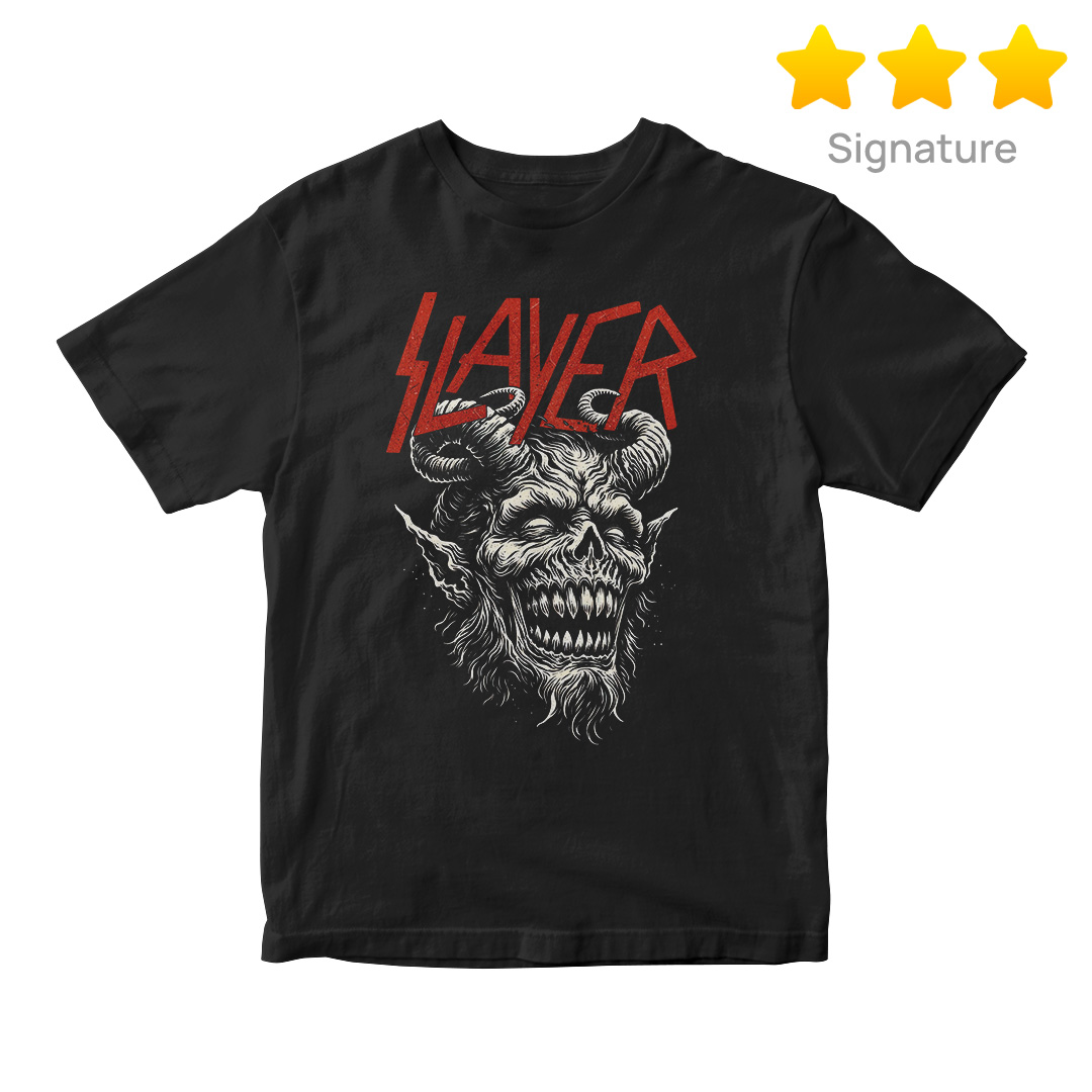 Camiseta Signature Slayer | Devil Smile