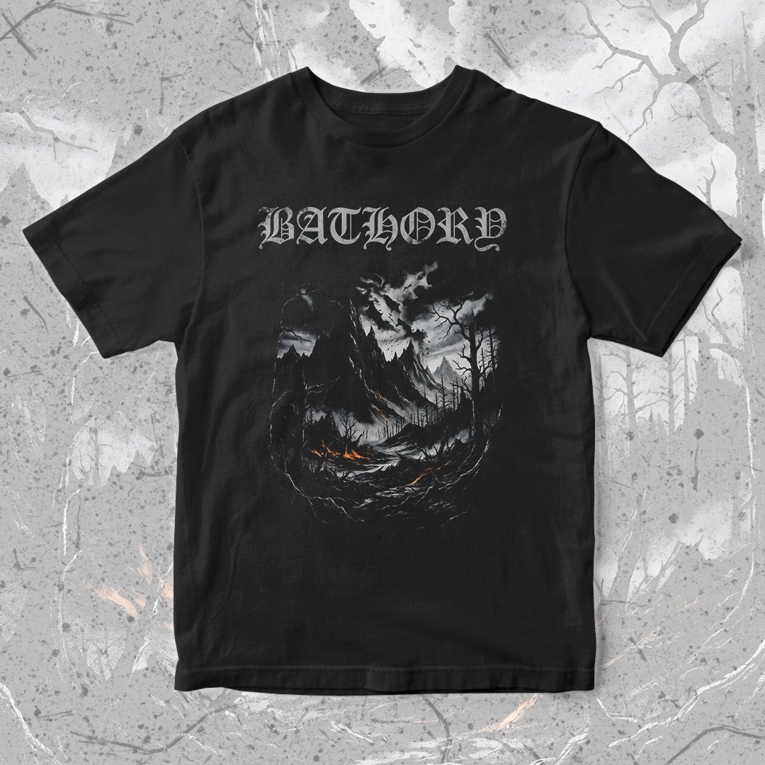 Nome do produto: Camiseta Bathory | Black Mountain Pass