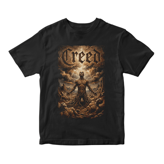 Camiseta Essencial Creed | Cracked Clay
