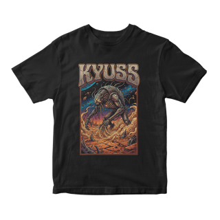 Camiseta Essencial Kyuss | Sand Menace