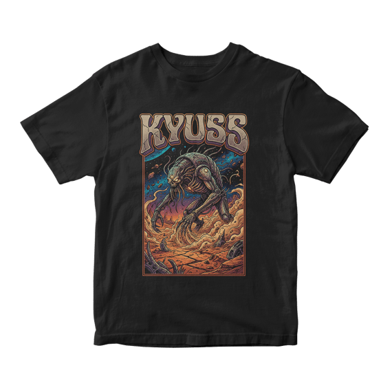 Camiseta Essencial Kyuss | Sand Menace