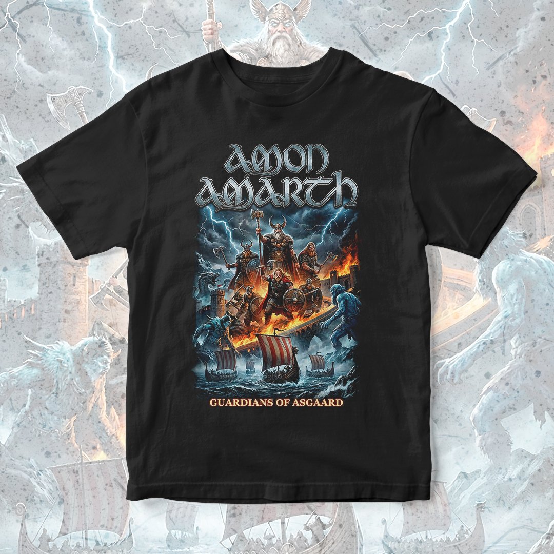 Nome do produto: Camiseta Amon Amarth | Guardians Of Asgaard