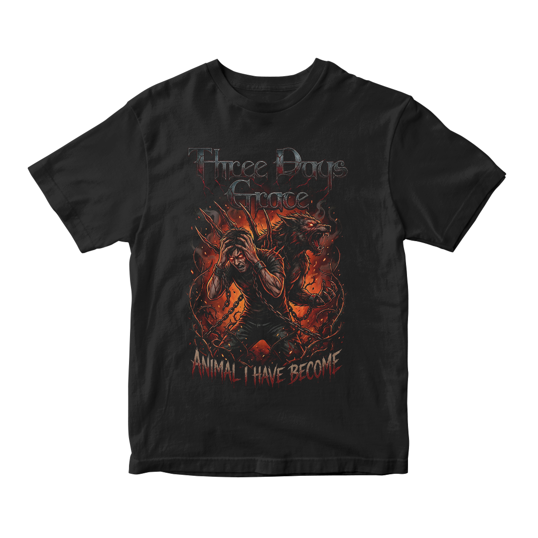Nome do produto: Camiseta Prime Three Days Grace | Animal I Have Become