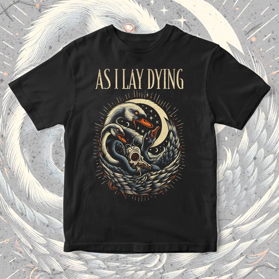 Camiseta As I Lay Dying | Fight of the Swans