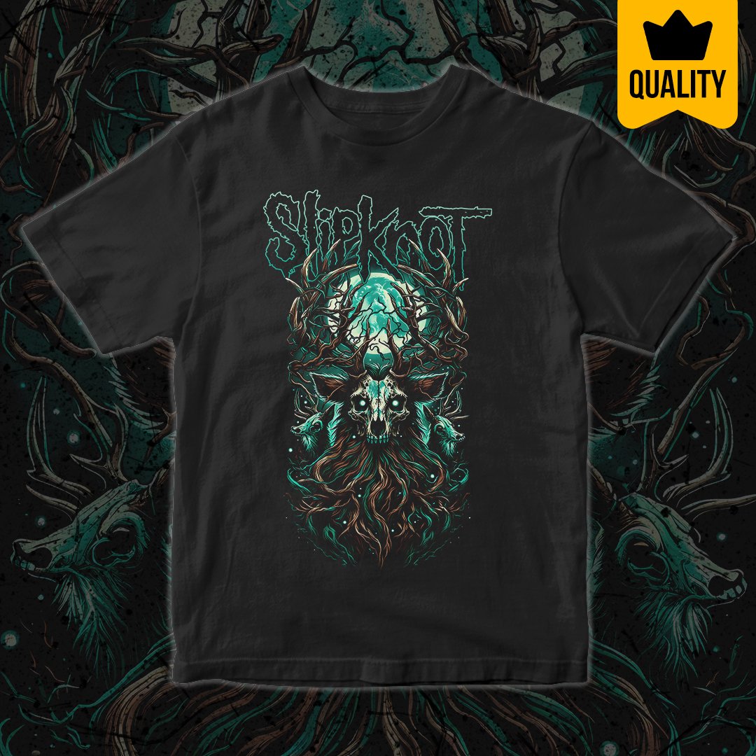 Nome do produto: Camiseta Quality Slipknot | Ghost Woods