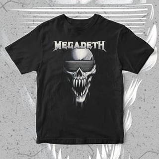Camiseta Megadeth | Peacebound Skull