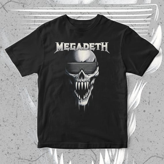 Camiseta Megadeth | Peacebound Skull