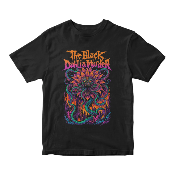 Camiseta Prime Black Dahlia Murder | Hellish Petals