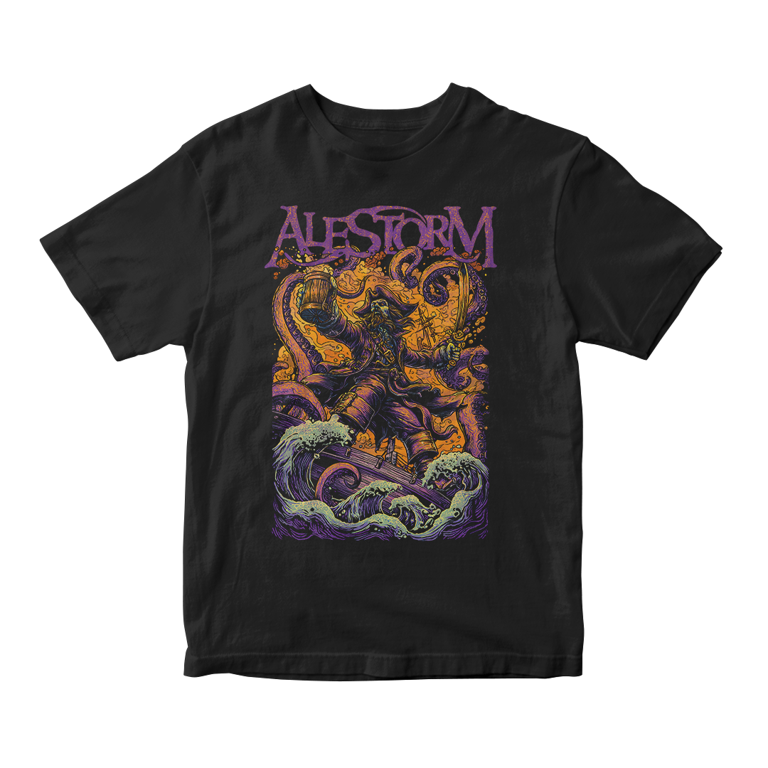 Camiseta Essencial Alestorm | Kraken Rage